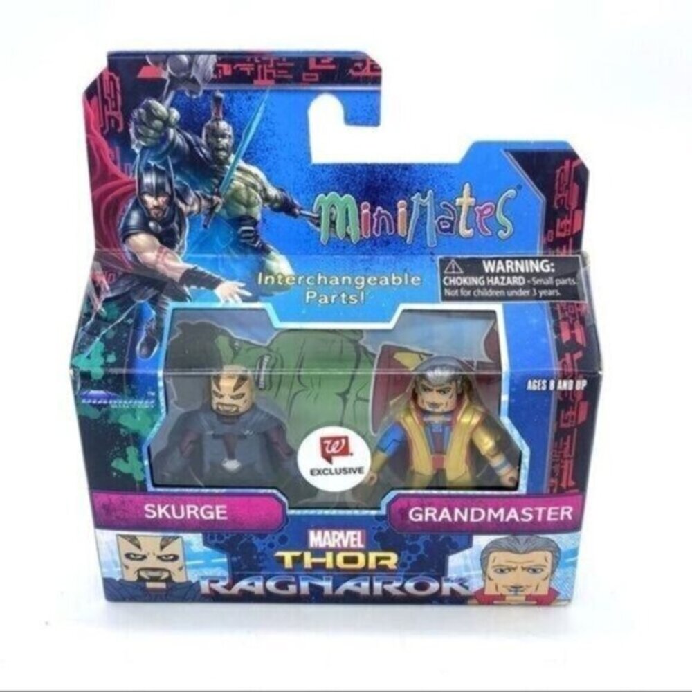 Marvel Thor Ragnarok Skurge and Grandmaster Minimates Figure Pack
